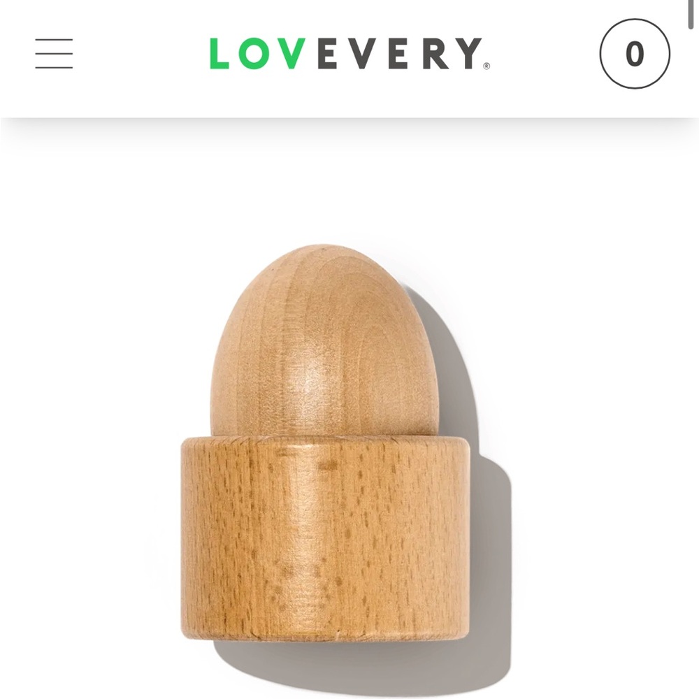 LOVEVERY Montessori play egg and cup, 9-10 months